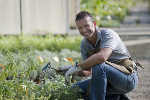 Efficient irrigation system in a Clapham garden